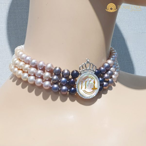 CHUỖI NGỌC TRAI DIANA MISS WORLD 7 - 8MM